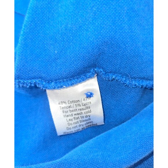 Peter Millar Collection Mens 2XL Blue Polo Shirt Cotton & Lycra Perfect Pique - Picture 6 of 7